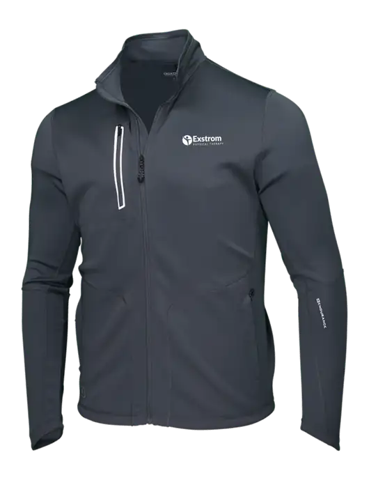 OGIO Dark Grey Endurance Fulcrum Full-Zip w/Exstrom Logo