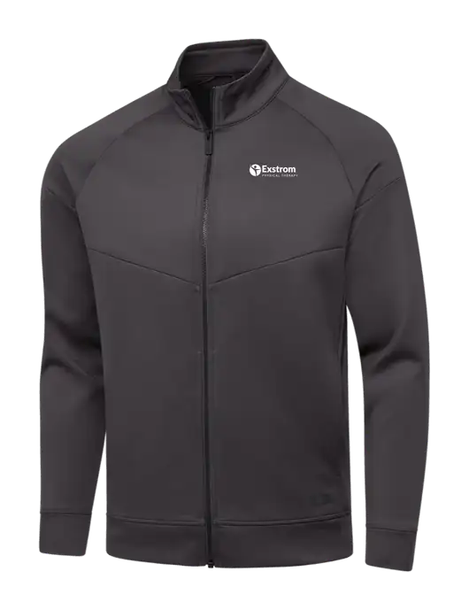 OGIO Dark Grey Endurance Modern Performance Full-Zip w/Exstrom Logo