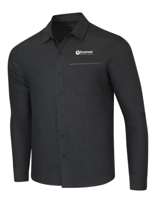 OGIO Blacktop Urban Shirt  w/Exstrom Logo