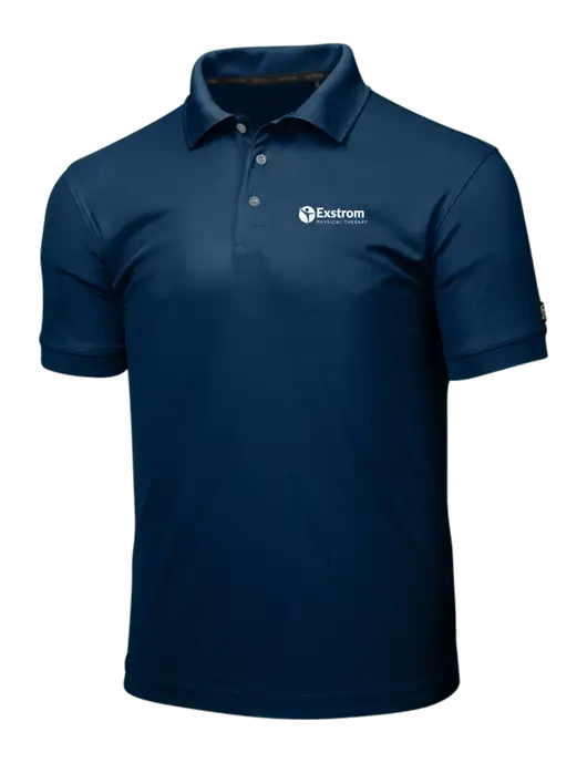 OGIO Navy Caliber 2.0 Polo w/Exstrom Logo