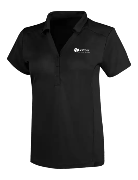 OGIO Blacktop Womens Framework Polo w/Exstrom Logo