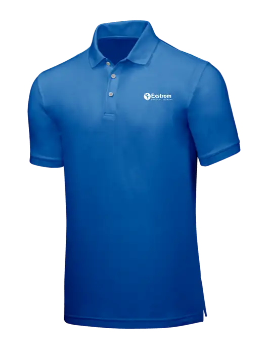 Dark Royal Core Classic Pique w/Exstrom Logo