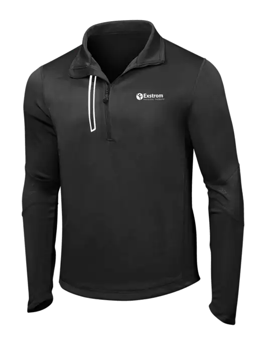 OGIO Blacktop Endurance Fulcrum 1/4 Zip w/Exstrom Logo