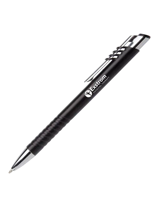 Schirhart Black Pen - Black Ink w/Exstrom Logo