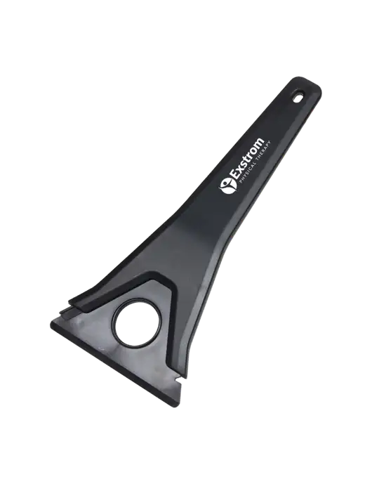 TriBlade Black Windshield Scraper w/Exstrom Logo