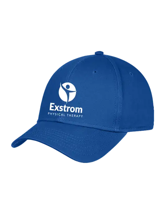 Royal Structured Cap Hook & Loop w/Exstrom Logo