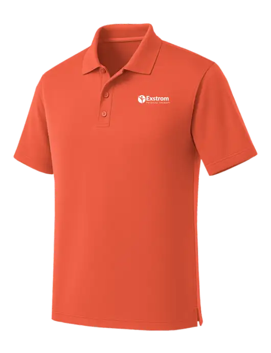 Coral Dry Zone UV Micro Mesh Polo w/Exstrom Logo
