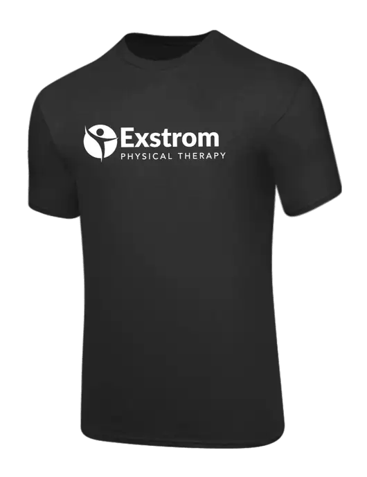 Core Blend Charcoal Grey T-Shirt w/Exstrom Logo