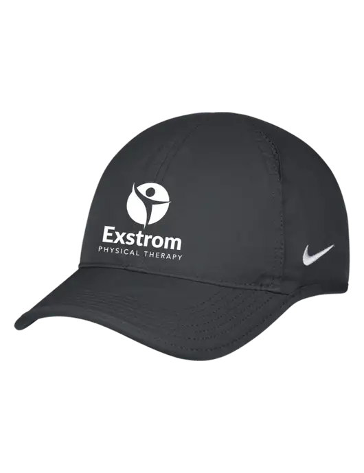 Nike Charcoal Featherlight Cap w/Exstrom Logo