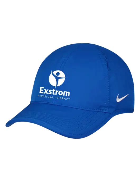 Nike Royal Featherlight Cap w/Exstrom Logo