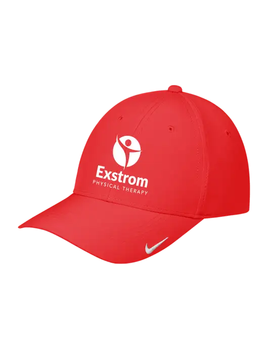 Nike Red Dri-FIT Legacy Cap w/Exstrom Logo