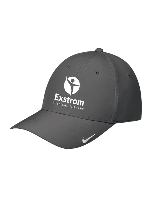 Nike Dark Grey Dri-FIT Legacy Cap w/Exstrom Logo