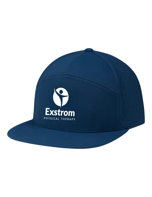 Richardson Light Navy Cannon Cap w/Exstrom Logo
