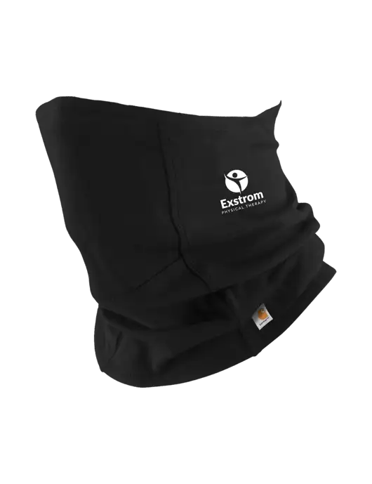 Carhartt Black Cotton Blend Filter Pocket Gaiter w/Exstrom Logo