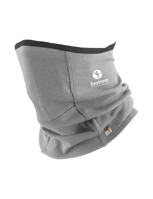 Carhartt Medium Grey Cotton Blend Filter Pocket Gaiter w/Exstrom Logo